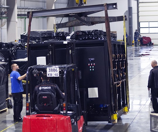 Решения для логистических центров от завода «Рефкул»