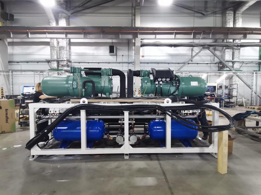 Создание чиллера 0,5 МВт для концерна «Славянка»